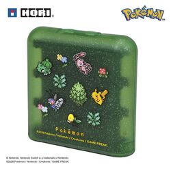 HORI - 24-Game Card Case - Pokémon Pixel Green - Nintendo Switch 2 / Nintendo Switch 2