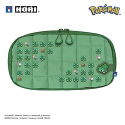HORI - HORI Puff Pouch - Pokémon Pixel Green - Nintendo Switch 2 - Green / Nintendo Switch 2