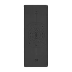 Wozinsky WNSP-NKB 183 x 61 x 0.5 cm natural rubber yoga mat - black