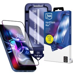 3mk HardGlass Max tempered glass for iPhone 15 / 16