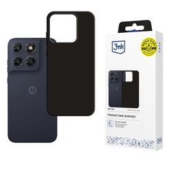 3mk Matt Case for Motorola Moto G87 - Black