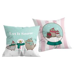 Pusheen Pillow Let it Snow 40x40 cm