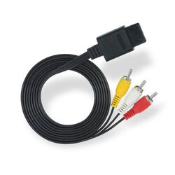 Freaks And Geeks - GC/N64/SNES AV cable (in F&G bag + label) / Nintendo Switch