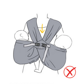 MiniMonkey - Baby Twin Carrier Black / Baby and Children