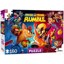 KIDS: CRASH RUMBLE HEROES PUZZLES - 160 / Fan Shop and Merchandise - Puzzles - Gifts - Techbox
