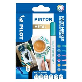 Pilot - Pintor Marker Fine Metal Mix 6 colors (Fine Tip) / Toys |  Techbox