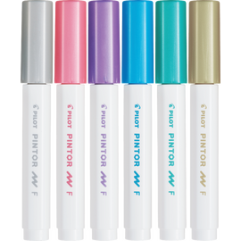 Pilot - Pintor Marker Fine Metal Mix 6 colors (Fine Tip) / Toys |  Techbox