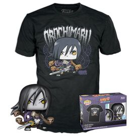 Set figure POP & Tee Naruto Shippuden Orochimaru - Funko POP - Collectibles - Techbox