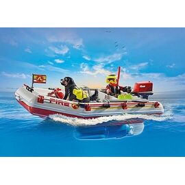 Playmobil - Fireboat with Aqua Scooter (71464) / Toys |  Techbox