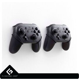 Nintendo Switch Pro Controller wall mount by FLOATING GRIP®, Black / Nintendo Switch |  Techbox