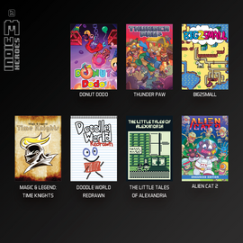 BLAZE Evercade Indie Heroes Collection 3 / BLAZE TAB Plus - Retro Gaming - Gaming - Techbox