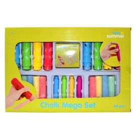 HAPPY SUMMER - Chalk Mega Set 40 pcs. (303202) / Toys - Αταξινόμητα -  - Techbox