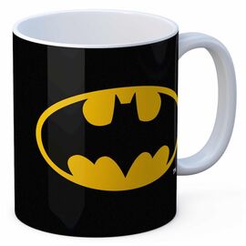 DC Comics Batman logo mug |  Techbox
