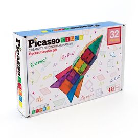 Picasso Tiles - Rocket Booster Set (32 pcs) (PT32) / Toys