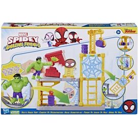Spidey and His Amazing Friends – Power Smash Hulk (F3717) / Toys