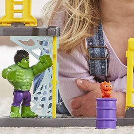 Spidey and His Amazing Friends – Power Smash Hulk (F3717) / Toys