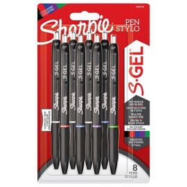 Sharpie - S-Gel 0,7 mm 8-Blister (2198778) / Toys
