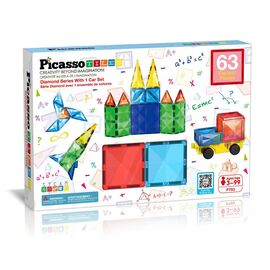 Picasso Tiles - Diamond Series Set (63 pcs) (PT63) / Toys - Αταξινόμητα -  - Techbox