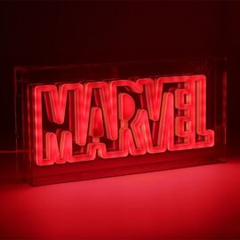 Marvel LED Neon Light / Fan Shop and Merchandise - Led Lights & Alarm Clocks - Gifts - Techbox