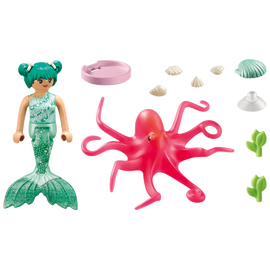Playmobil - Mermaid with Colour-Changing Octopus (71503) / Toys - Playmobil - Collectibles - Techbox