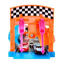 Disney Pixar - Cars Glow Racers Launch & Criss-Cross Glow Race Playset (HPD80) / Toys