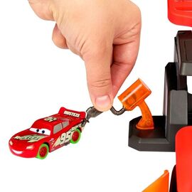 Disney Pixar - Cars Glow Racers Launch & Criss-Cross Glow Race Playset (HPD80) / Toys