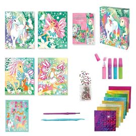 BOX CANDIY - Sand and Foil Art - Totally Magical Unicorns - (BC-1921) / Toys