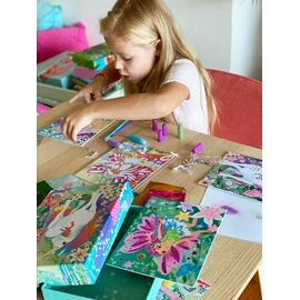 BOX CANDIY - Sand and Foil Art - Totally Magical Unicorns - (BC-1921) / Toys