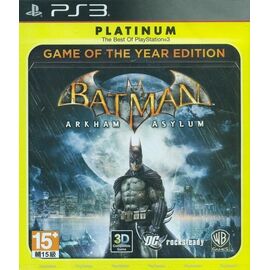 Batman: Arkham Asylum - GOTY (Platinum) (Import) / PlayStation 3 - PS3 Games - Games - Techbox