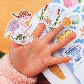 eeBoo - Sticker Book - Magical Creatures - (ESTKMAG) / Toys