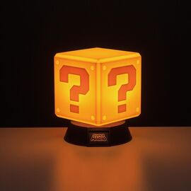 Super Mario - Question Block 3D Light (PP4372NNV2) / Fan Shop and Merchandise - Led Lights & Alarm Clocks - Gifts - Techbox
