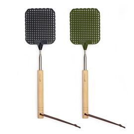 Extendable Fly Swatter Asst Bk/Gr / Gadgets