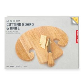 Mushroom Cutting Board & Knife / Gadgets
