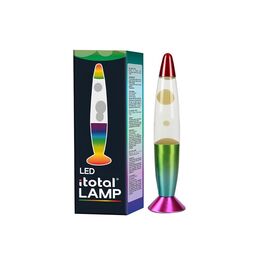 iTotal - Color-changing LED Lava Lamp - Rainbow Base and White Wax (XL2683) / Toys