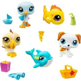 LITTLEST PET SHOP - BEACH BESTIES COLLECTORS 5 PK (00517) / Toys