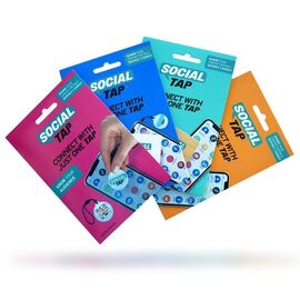 Social Taps - White Card / Gadgets