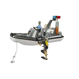 Bruder - RAM 2500 Police Pickup with L+S Module, trailer and boat (02507) / Toys - Αταξινόμητα -  - Techbox