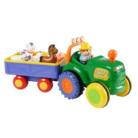 Happy Baby - Farm Tractor with trailer (502038) / Toys