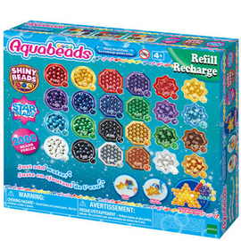 Aquabeads - Shiny Bead Pack (31995) / Toys