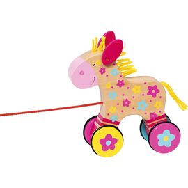 GOKI - Horse, pull-along animal Clahra, Susibelle - (54944) / Toys