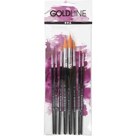Gold Line Brushes - 8 Stk (10747) / Toys - Αταξινόμητα -  - Techbox