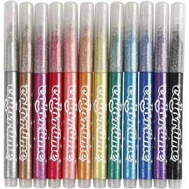 Colortime - Marker 4,2 mm - Glitter - 12 pcs (37371) / Toys - Αταξινόμητα -  - Techbox