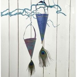 DIY Kit - Peacock feathers 10pc (51810) / Toys