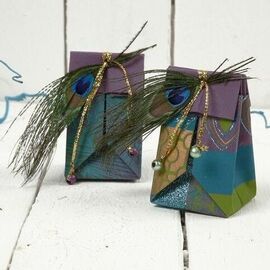 DIY Kit - Peacock feathers 10pc (51810) / Toys