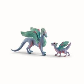 Schleich - Bayala - Flower Dragon and Baby (70592) / Toys