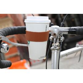 Leather Bike Cup Holder (BB48) / Gadgets