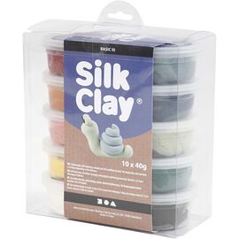Silk Clay - Dusty Colours 10 x 40 g (79154) / Toys