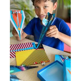 BOX CANDIY - Paper Airplanes Art - Totally Paper Planes - (BC-1915) / Toys