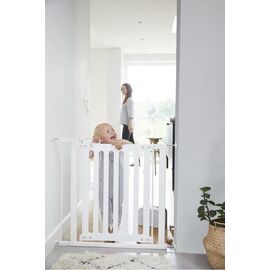 SAFE - SafeGate Wood Hardware Mounted - White - 76 -105 cm / Baby and Children - Αταξινόμητα -  - Techbox