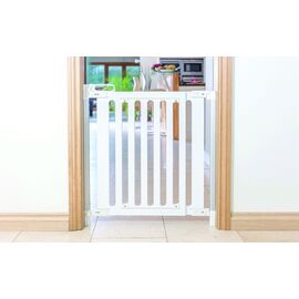 SAFE - SafeGate Wood Hardware Mounted - White - 76 -105 cm / Baby and Children - Αταξινόμητα -  - Techbox